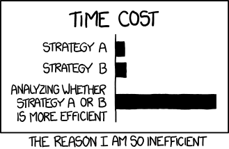 Comic courtesy of XKCD, via Creative Commons License Link:https://xkcd.com/1445/